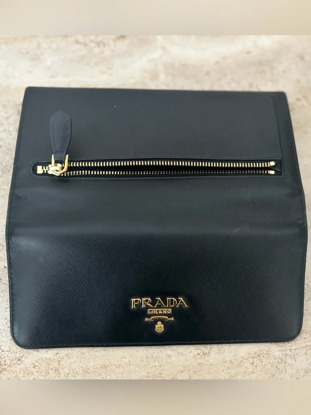 Prada long wallet